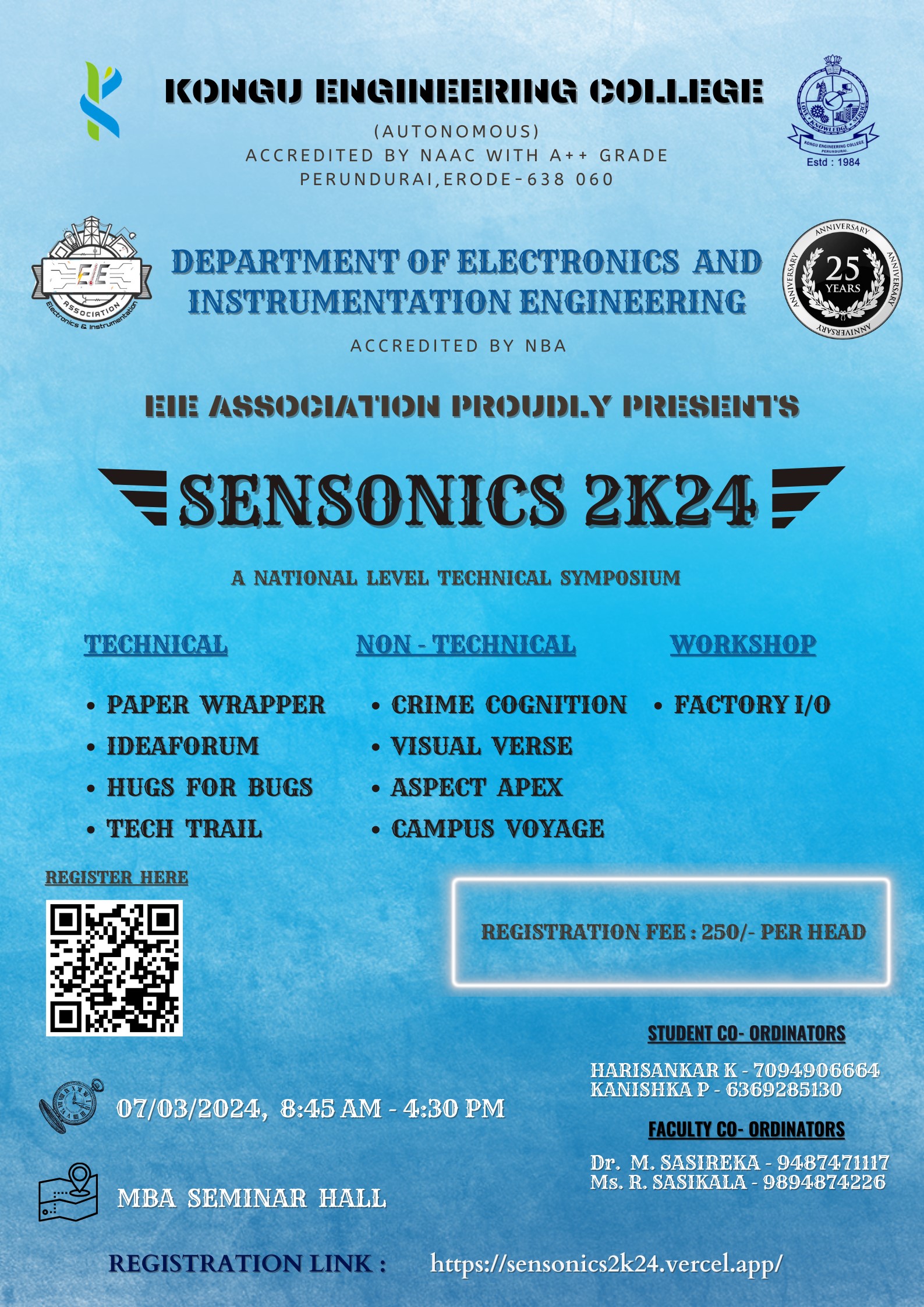 SENSONICS 2K24